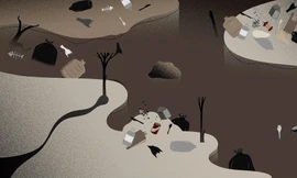 "Cái chết của dòng sông" - bộ phim hoạt hình thay lời "cầu cứu" của hệ sinh thái miền Tây