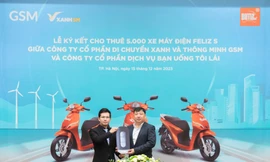 'Bạn Uống Tôi Lái' thuê 5.000 xe máy điện VinFast từ GSM, triển khai dịch vụ tại 13 tỉnh miền Tây Nam Bộ
