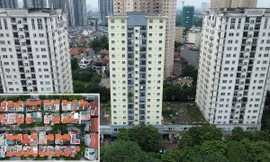 Cận cảnh cao ốc, biệt thự triệu đô 'mọc' trên quỹ đất 20% ở KĐT mới Trung Văn