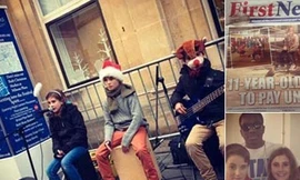 11 tuổi đi hát rong kiếm tiền học đại học