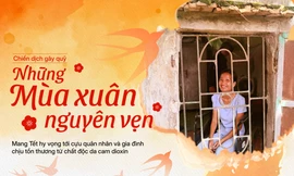 Phát động Chiến dịch ‘Những mùa xuân nguyên vẹn’ - Tết vì nạn nhân chất độc da cam 