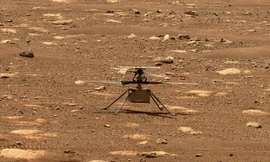 Trực thăng của NASA 'biến hình' thành trạm thời tiết trên sao Hỏa 