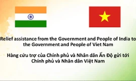 Ấn Độ gửi hàng cứu trợ nhân đạo trị giá 1 triệu USD tới Việt Nam
