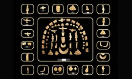 Những hiện vật Ai Cập cổ đại tuyệt đẹp được phát hiện trong hơn 60 ngôi mộ 