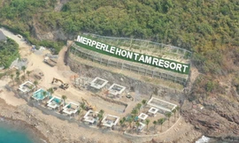 Chủ dự án Hòn Tằm bị phạt 40 triệu đồng vì xây dựng không phép