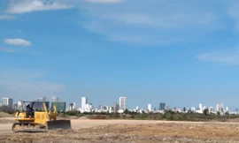 Chưa được giao đất, chủ khu đô thị sinh thái ở Khánh Hòa đã ồ ạt san lấp