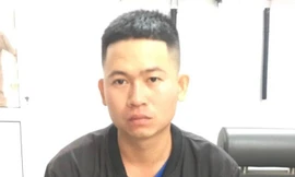 Nghi can Nguyễn Văn Nam đã đến công an đầu thú. Ảnh: Công an cung cấp