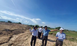 Đoàn kiểm tra thực địa tại KCN Phước Nam