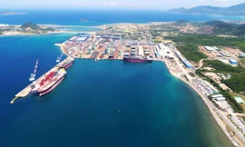 Gần 150 tỷ làm hơn 2km đường nối cảng trung chuyển Vân Phong