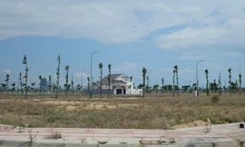 Khu đất 262 lô tại khu đô thị Nam Tuy Hoà được tỉnh Phú Yên giảm giá bán. Ảnh L.H
