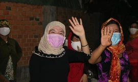 Kết thúc 28 ngày cách ly phòng dịch COVID - 19 tại thôn Văn Lâm