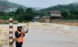 Hồ Suối Dầu xả lũ, cảnh báo ngập lụt nhiều nơi ở Nha Trang