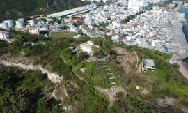 Tận thấy dự án resort Nha Trang phá vỡ cảnh quan khu di tích lầu Bảo Đại