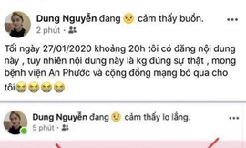 Bình Thuận: Xử phạt người phụ nữ đưa tin sai về virus corona 
