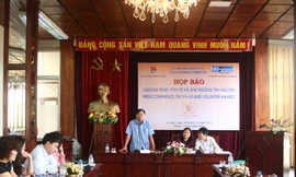 Ra mắt giải thưởng 'Tình nguyện viên xuất sắc'