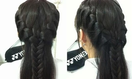 Dân văn phòng tóc tết thật xinh