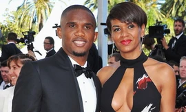 Vợ Eto’o khoe vòng một ‘khủng’