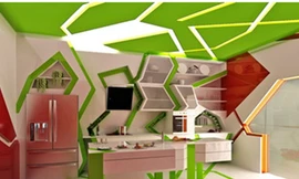 Xu hướng lập thể trong thiết kế nội thất