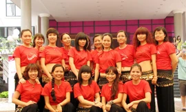 Các vũ công tham gia biểu diễn