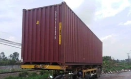 Trộm lôi container từ Bình Dương về Đồng Nai khoắng sạch hàng