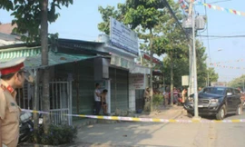 Hiện trường vụ tai nạn khiến CSGT bị thương nặng