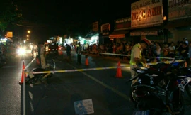 Hiện trường vụ tai nạn 