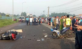 Thầy giáo tử vong trên đường đi dạy học