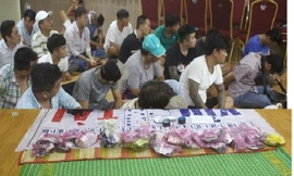 Triệt phá đường dây đánh bạc quy mô lớn