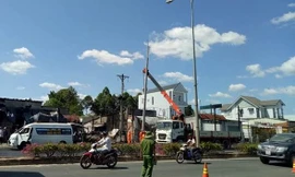 Vụ tai nạn cháy xe bồn khiến 6 người chết: Khẩn trương khắc phục điện