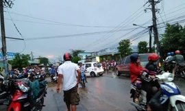 Nam thanh niên bị nước cuốn xuống cống tử vong