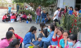 Hàng chục công nhân ở Bình Dương bơ vơ vì 'sếp' trốn về nước