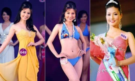 Trước khi thành minh tinh nổi tiếng, Diễm My 9X cũng từng chăm chỉ đi thi hoa hậu