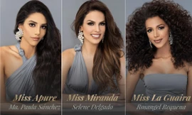 Nhan sắc xinh đẹp hút hồn của dàn thí sinh Hoa hậu Venezuela 2021 