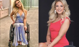 Nhan sắc xinh đẹp của cô gái phải ngồi xe lăn suốt 16 năm, vừa giành giải Á hậu tại Mỹ