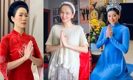 BẢN TIN HOA HẬU 19/9: Dàn Hoa hậu, Á hậu cúng tổ nghề sân khấu thế nào giữa mùa dịch?