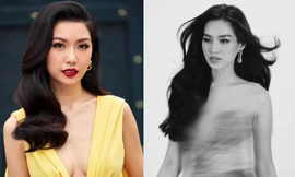 Đỗ Thị Hà hé lộ hình ảnh chuẩn bị cho Miss World, Á hậu Thuý Vân mặc váy xẻ vòng 1 sexy