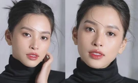 Chỉ make-up sương sương, Tiểu Vy vẫn hút hồn với vẻ đẹp thanh khiết tựa minh tinh Hàn Quốc