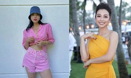 Kỳ Duyên khoe eo 'con kiến', Jennifer Phạm đẹp gợi cảm với váy lệch vai