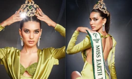 Nhan sắc nóng bỏng của mỹ nhân 28 tuổi vừa đăng quang Hoa hậu Trái đất Thái Lan 2021