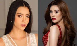 Hoa hậu Hoàn vũ Thái Lan 'thả tim' và khen style của Khánh Vân khiến fans Việt phấn khích