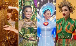 Những trang phục dân tộc độc đáo mà mỹ nhân Việt mang tới đấu trường sắc đẹp quốc tế 2021