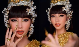 Nguyễn Thúc Thuỳ Tiên 'bắn' tiếng Thái, cosplay Lisa (BLACKPINK) trước thềm Miss Grand