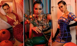 Phương Mai ngày càng nóng bỏng sau khi sinh con, sexy hết cỡ trong bộ ảnh Tết 