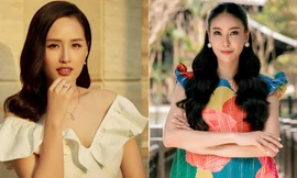 Mai Phương Thuý diện váy trễ vai nóng bỏng, Hà Kiều Anh 'hack tuổi' với váy xuông rực rỡ