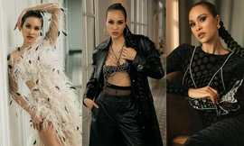 Siêu mẫu Phương Mai ngày càng đẹp gợi cảm sau khi sinh con