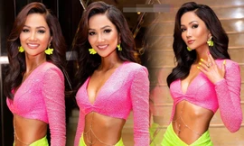 H'Hen Niê khoe body gợi cảm như tạc tượng, lấn lướt dàn mỹ nhân trên thảm đỏ 