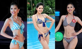 Nhan sắc nóng bỏng của vợ diễn viên Minh Tiệp thời đi thi Hoa hậu cách đây một thập kỷ