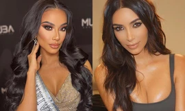 Được chuyên gia của Miss Universe trang điểm, fan nhầm Kim Duyên là... Kim 'siêu vòng 3'
