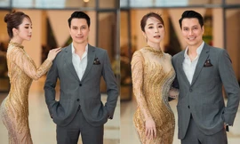 Quỳnh Nga-Việt Anh công khai tình tứ bên nhau sau thời gian im lặng trước tin đồn tình cảm