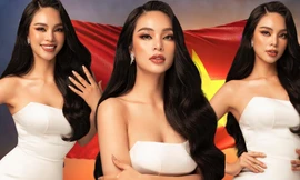 Đại diện Việt Nam tại Hoa hậu Du lịch quốc tế nói tiếng Anh trong clip giới thiệu bản thân